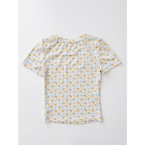 My mum made it yellow floral matching set size xs/s - Picture 6 of 7